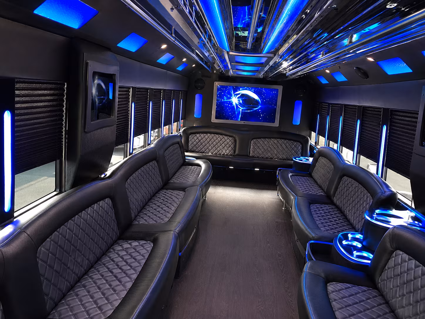 renton holiday party bus rental
