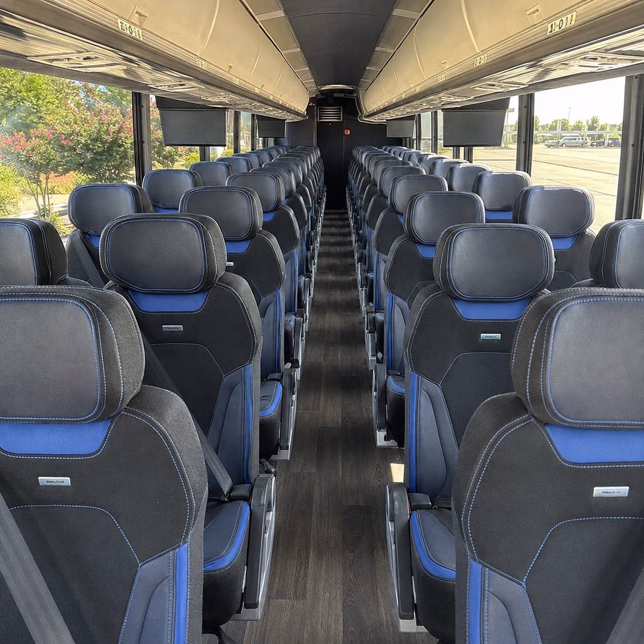renton religious group transportation onboard seating