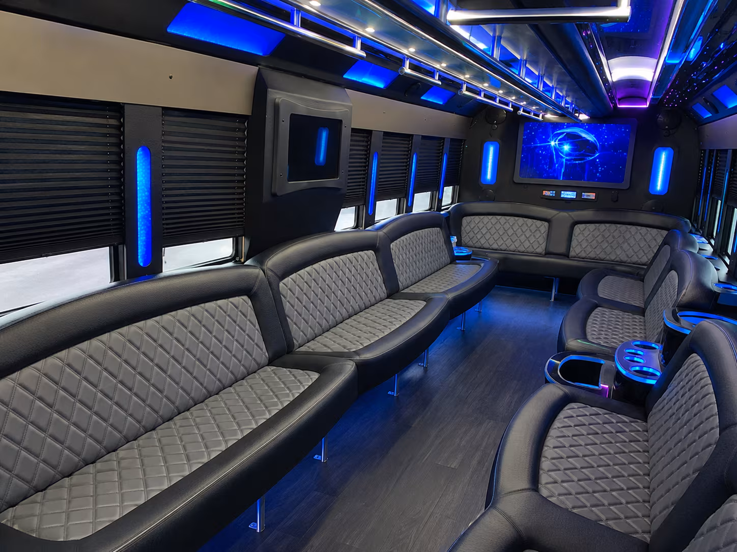 renton sporting event party bus rental